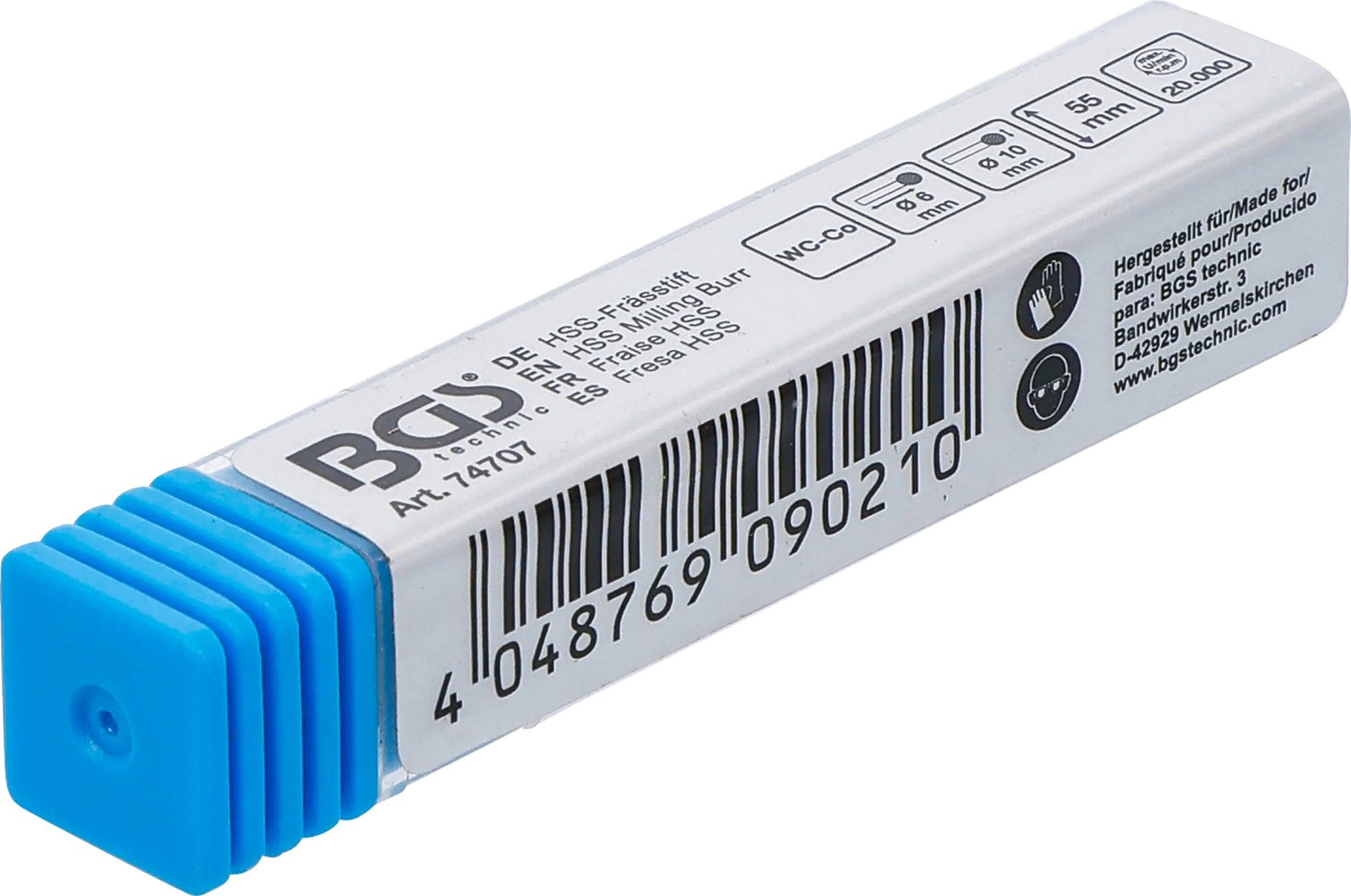 BGS 74507 HSS Frässtift Kugelform 55mm Fräser