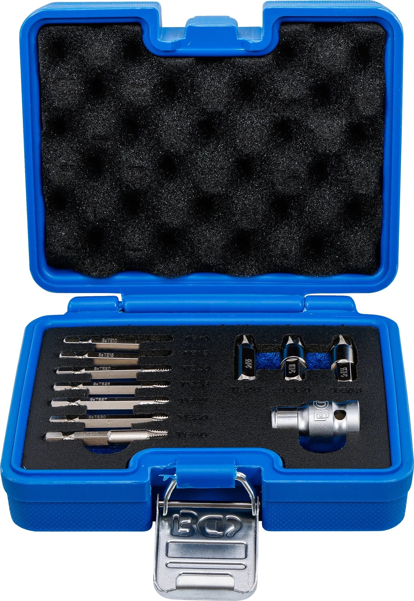 BGS 74785 Satz Ausdreher für Schrauben für defektes T-Profil (für Torx) T10 - T55 11 teilig