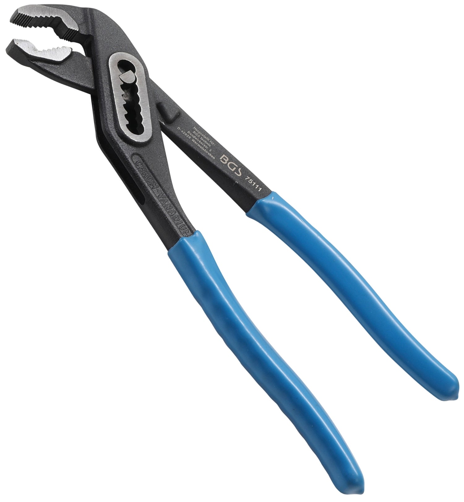 BGS 75111 Wasserpumpenzange mit Durchsteckgewerbe 240mm mit Klemmschutz