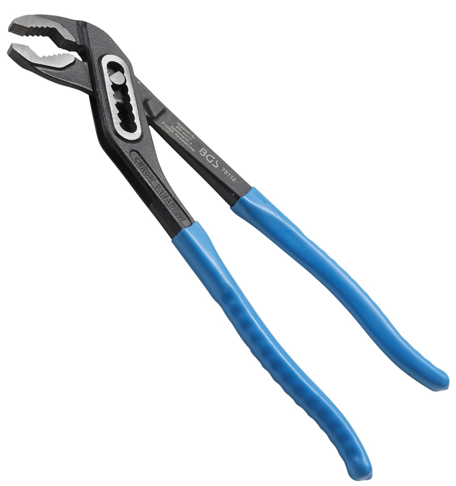 BGS 75112 Wasserpumpenzange mit Durchsteckgewerbe 300mm mit Klemmschutz