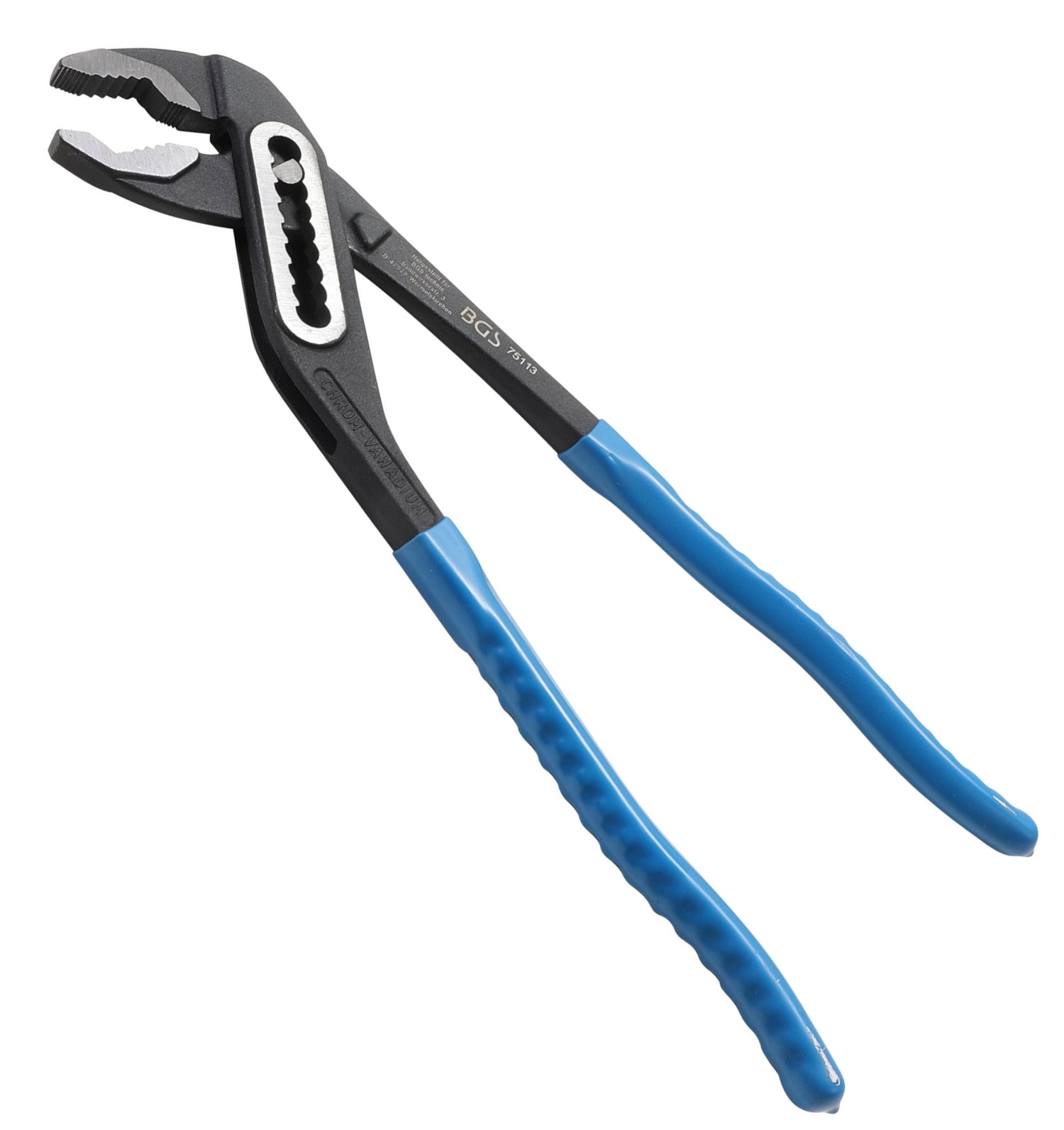 BGS 75113 Wasserpumpenzange mit Durchsteckgewerbe 400mm mit Klemmschutz