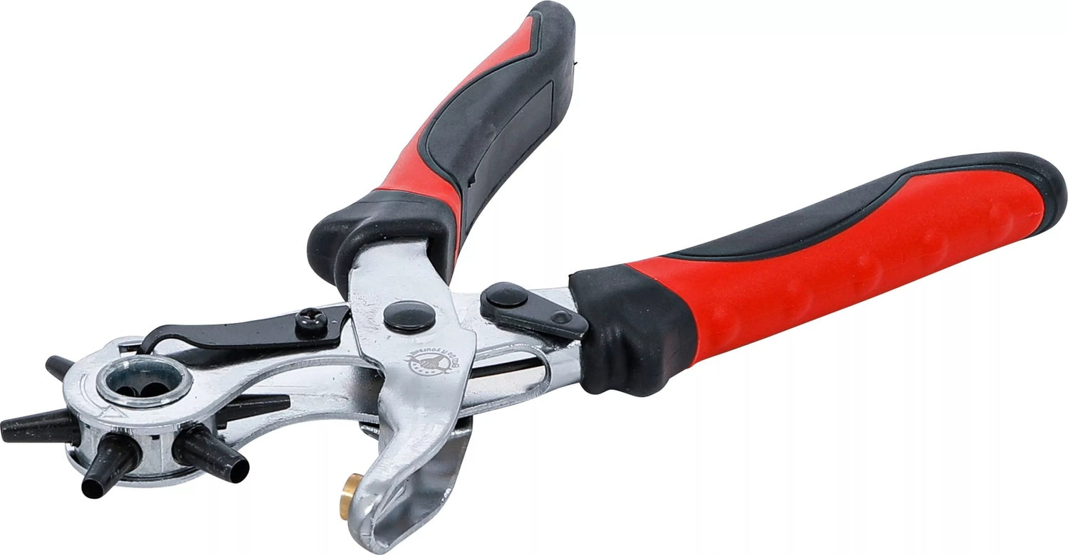 BGS DIY 75839 Revolverlochzange schwere Ausführung Lochpfeifenkranz Ø 2mm - 4,5mm