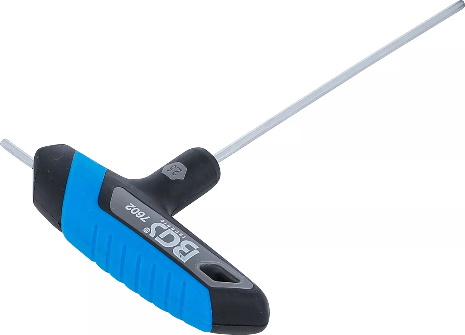 BGS 7602 Schraubendreher mit T-Griff Innensechskant Abtriebsprofil 2,5mm