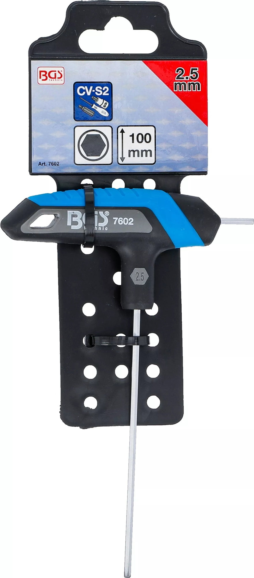 BGS 7602 Schraubendreher mit T-Griff Innensechskant Abtriebsprofil 2,5mm