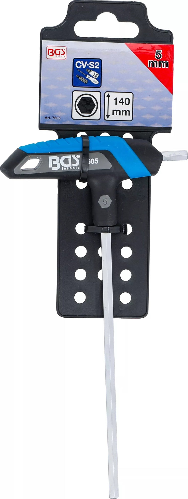 BGS 7605 Schraubendreher mit T-Griff Innensechskant Abtriebsprofil 5mm