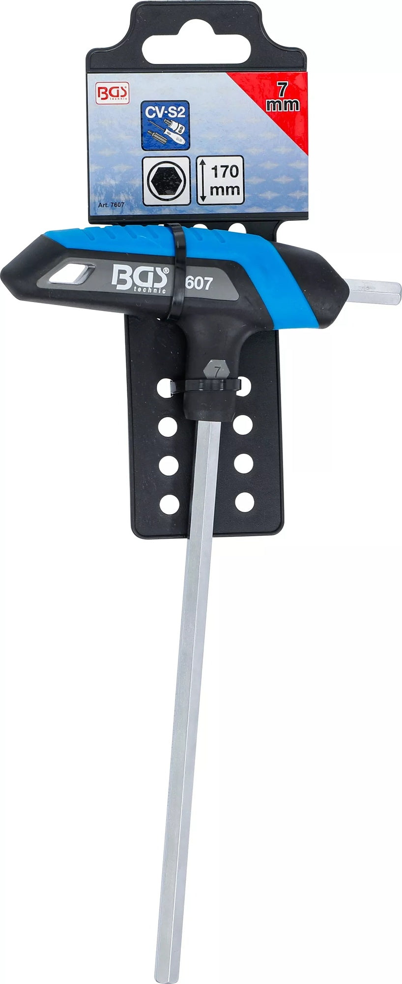 BGS 7607 Schraubendreher mit T-Griff Innensechskant Abtriebsprofil 7mm