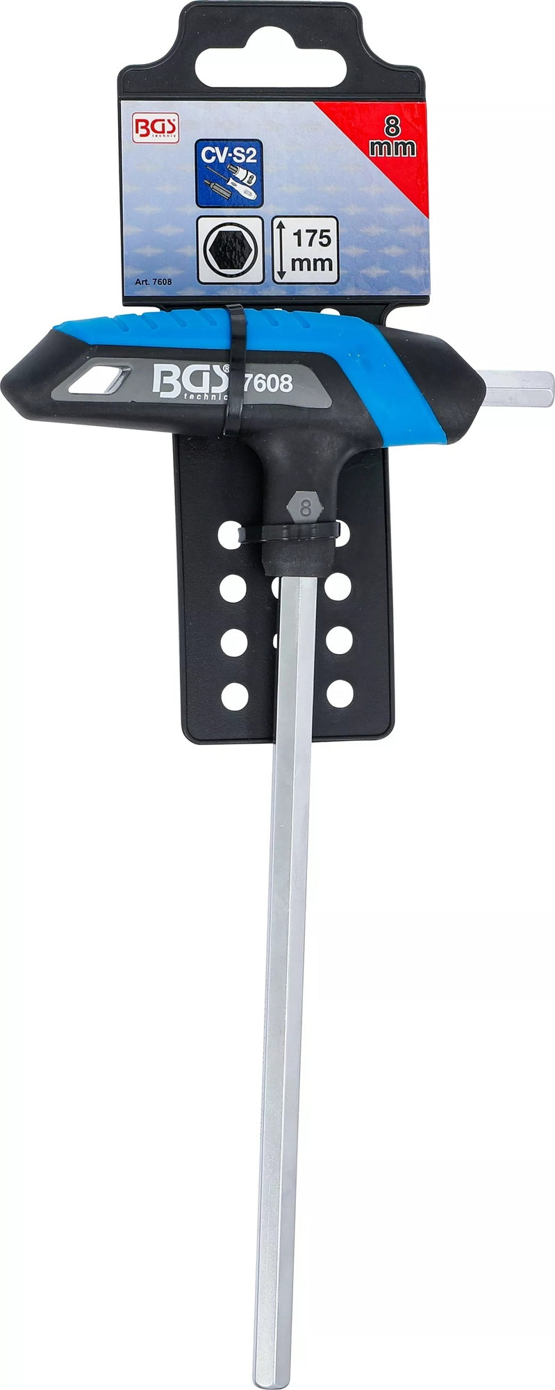 BGS 7608 Schraubendreher mit T-Griff Innensechskant Abtriebsprofil 8mm