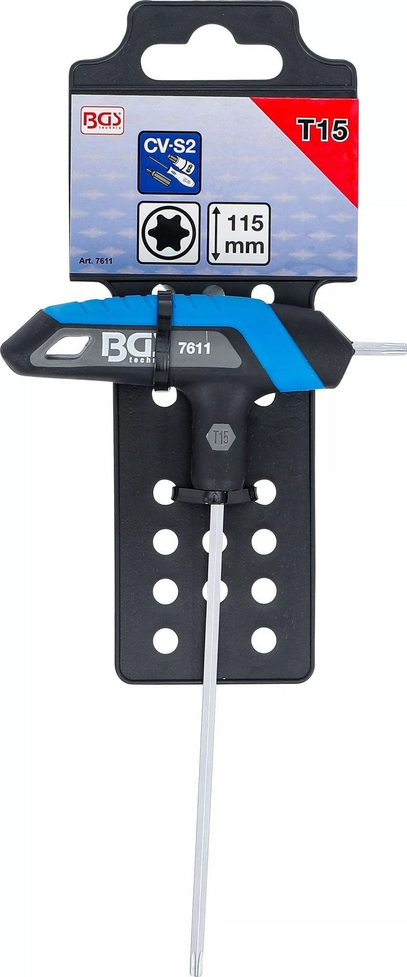 BGS 7611 Schraubendreher mit T-Griff T-Profil (für Torx) Abtriebsprofil T15