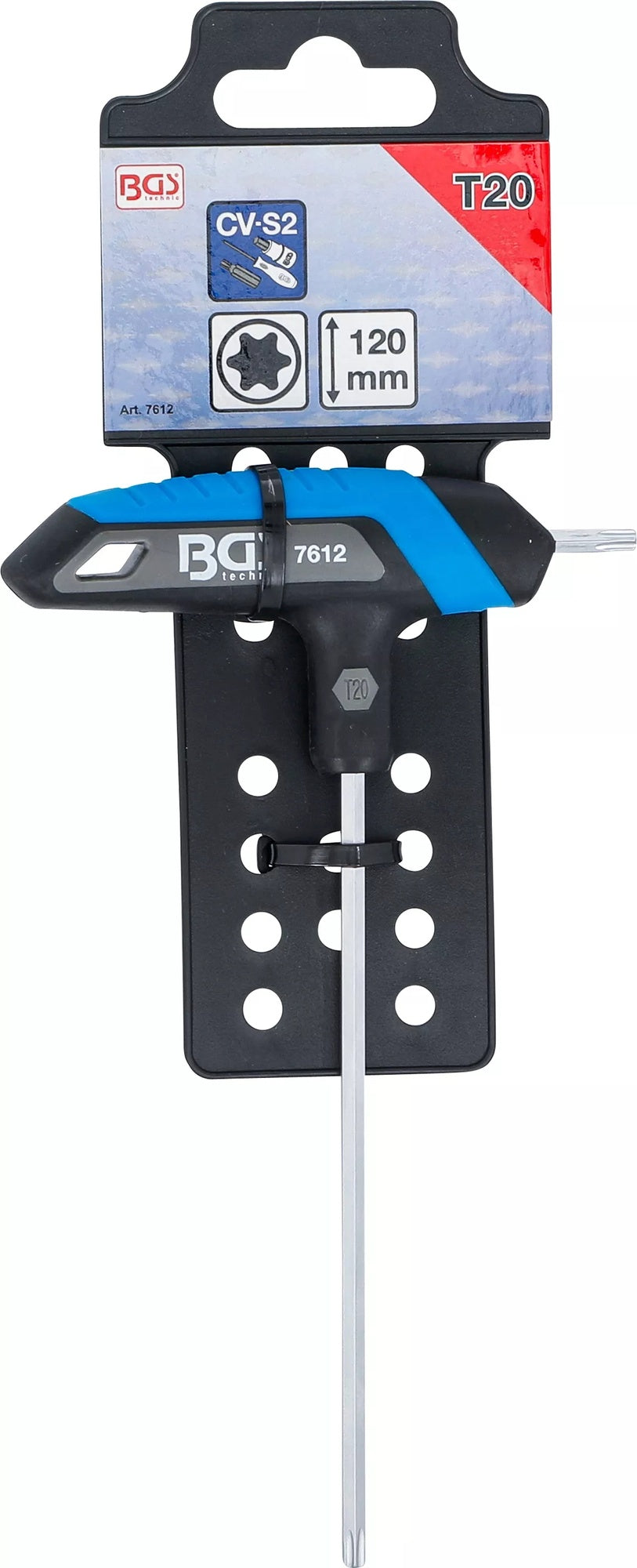 BGS 7612 Schraubendreher mit T-Griff T-Profil (für Torx) Abtriebsprofil T20