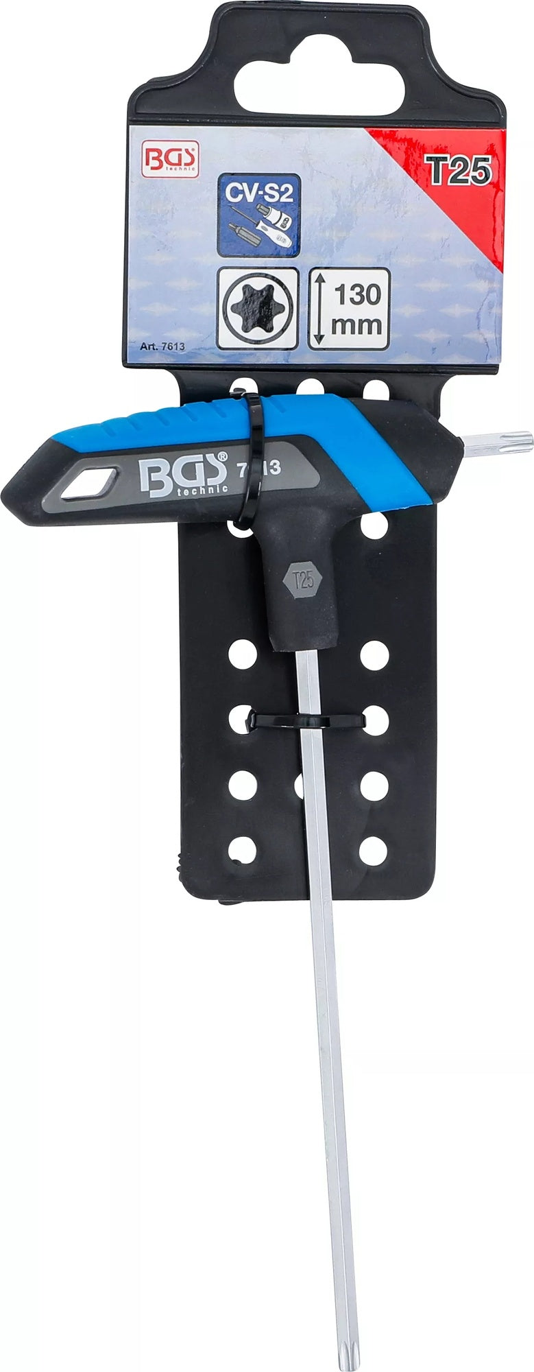 BGS 7613 Schraubendreher mit T-Griff T-Profil (für Torx) Abtriebsprofil T25