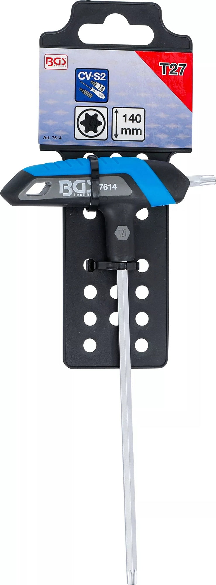 BGS 7614 Schraubendreher mit T-Griff T-Profil (für Torx) Abtriebsprofil T27