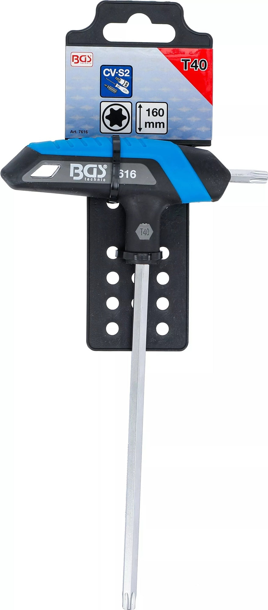 BGS 7616 Schraubendreher mit T-Griff T-Profil (für Torx) Abtriebsprofil T40