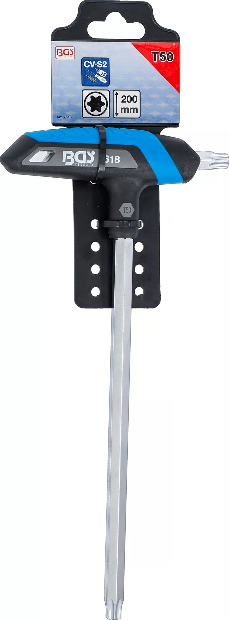 BGS 7618 Schraubendreher mit T-Griff T-Profil (für Torx) Abtriebsprofil T50