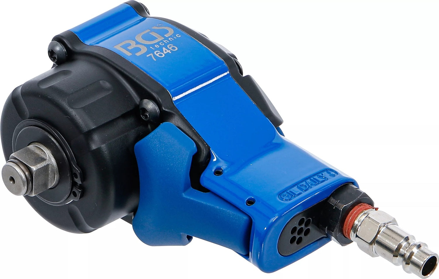 BGS 7646 Mini Druckluft Schlagschrauber 12,5mm (1/2") | 500 Nm