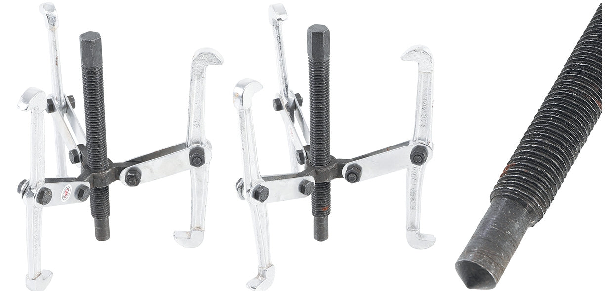 BGS DIY 7730 Satz Abzieher 2-armig & 3-armig 75 / 100 / 150mm 3 teilig