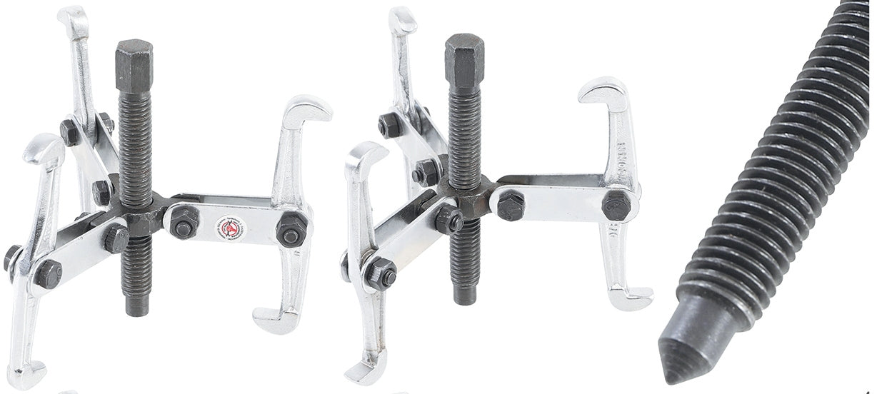 BGS DIY 7730 Satz Abzieher 2-armig & 3-armig 75 / 100 / 150mm 3 teilig