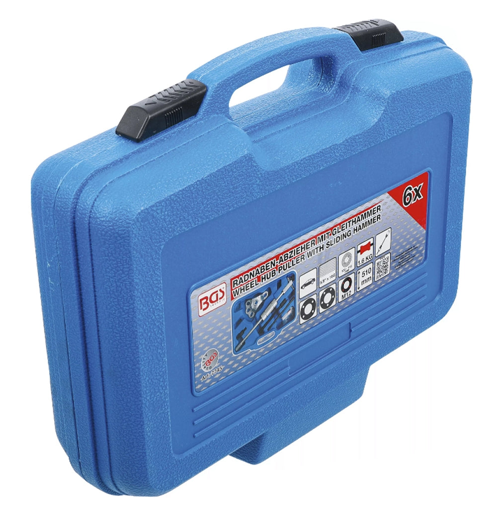 BGS 7745 Satz Abzieher mit Gleithammer für Radnaben 6 teilig