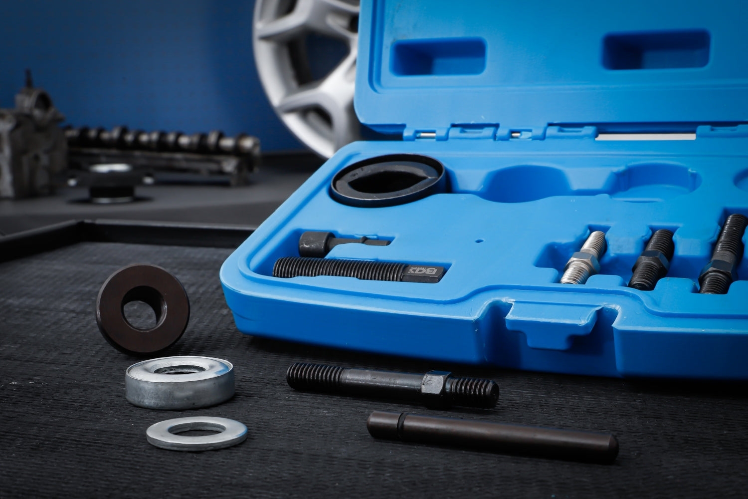 BGS 7754 Riemenscheiben Abzieher & Montagesatz für GM Ford