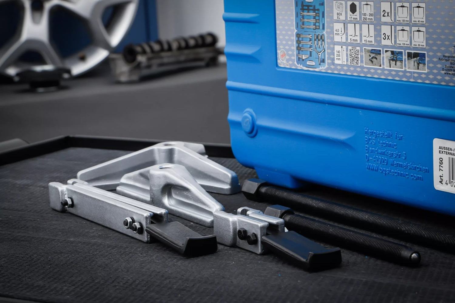 BGS 7760 Satz Abzieher Außenabzieher & Innenabzieher 2- und 3 armig 13 teilig