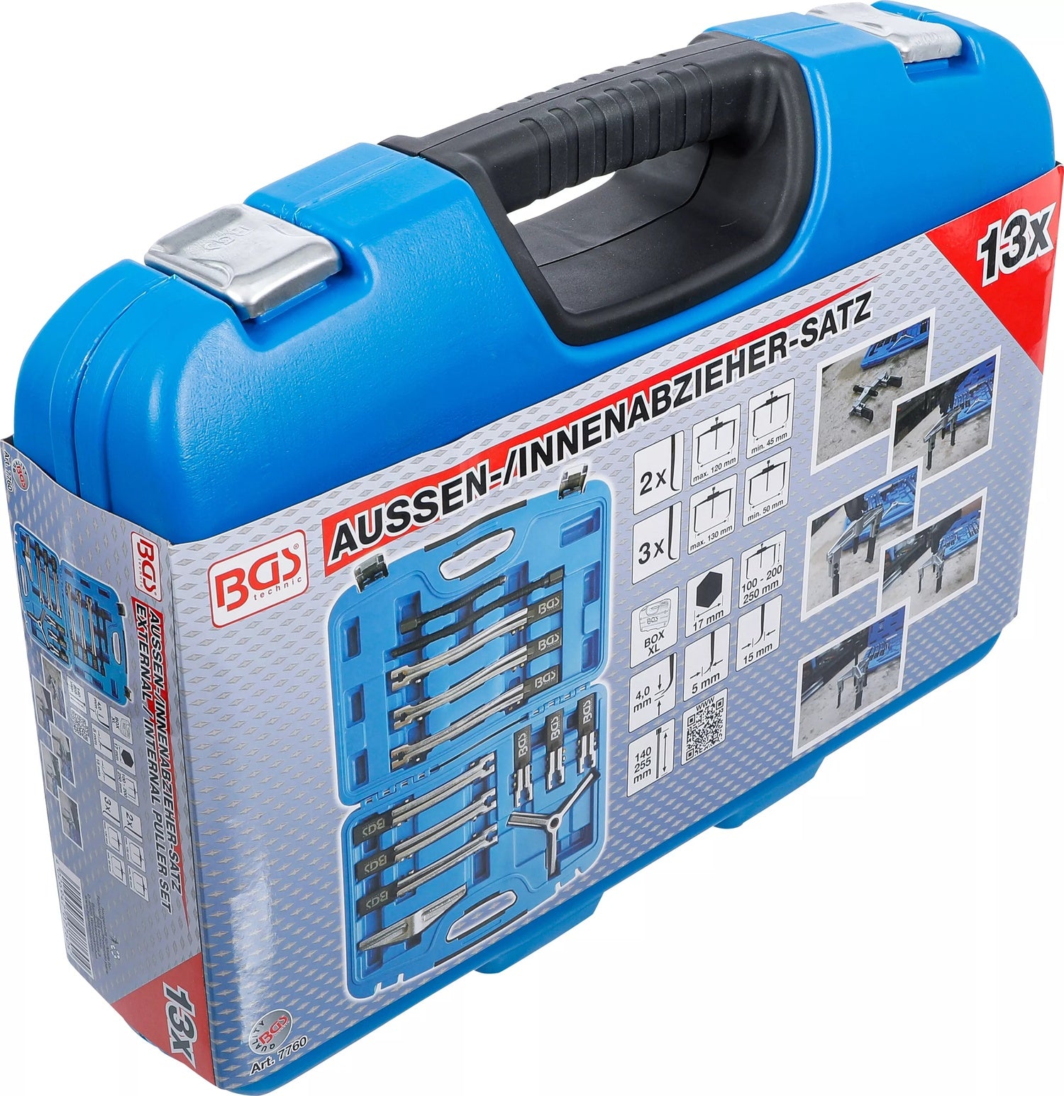 BGS 7760 Satz Abzieher Außenabzieher & Innenabzieher 2- und 3 armig 13 teilig