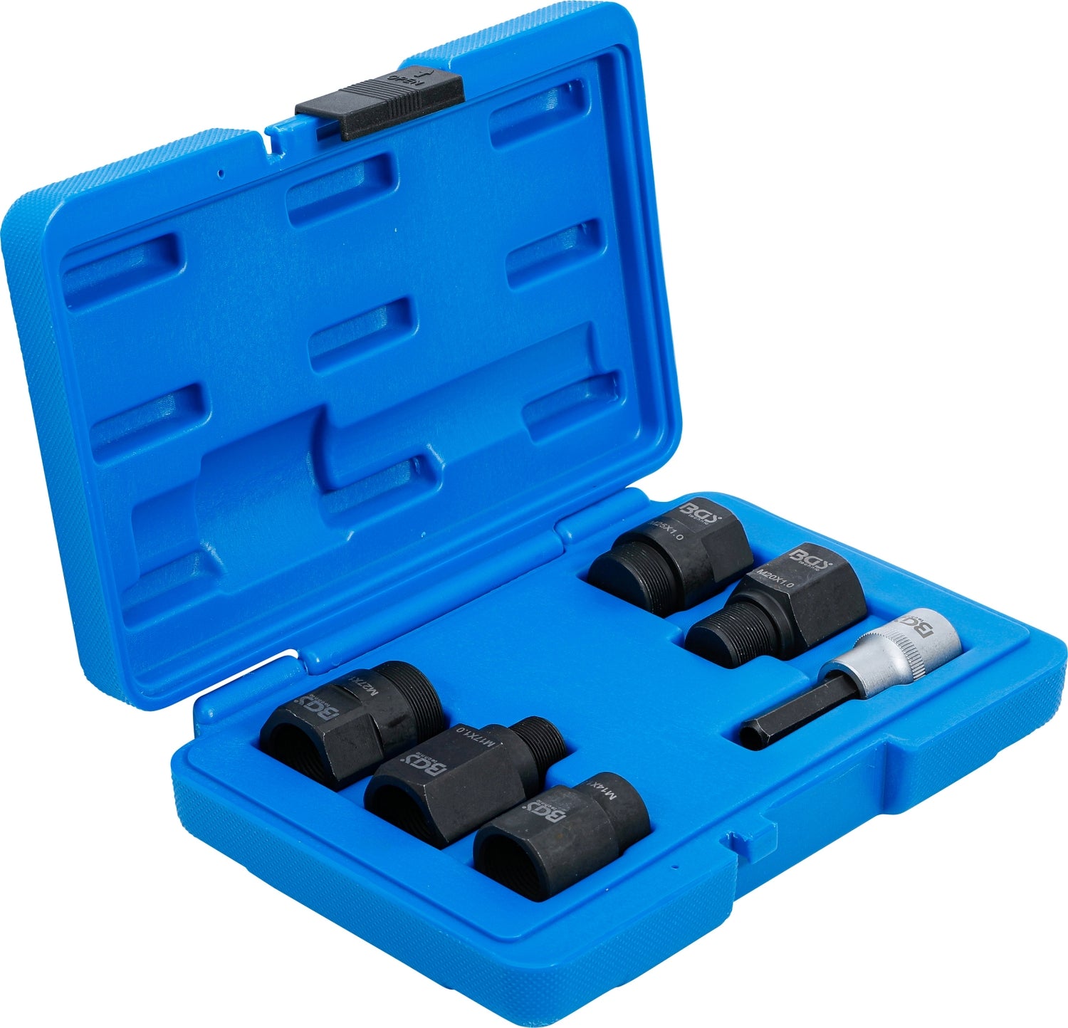 BGS 7771 Satz Demontagewerkzeug zum Herausziehen festsitzender Injektoren 6 teilig