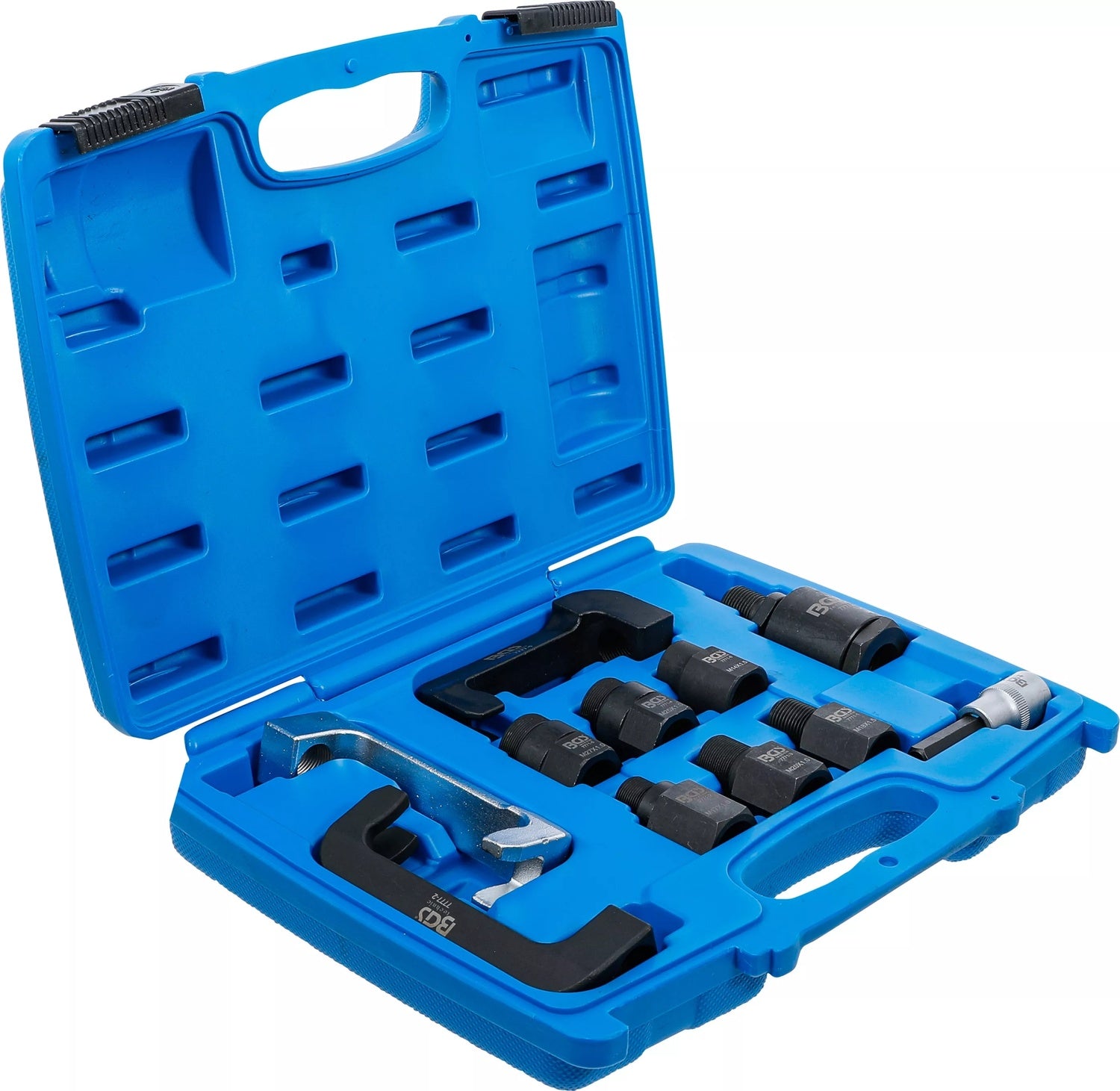 BGS 7777 Satz Demontagewerkzeug für festsitzende Diesel Injektoren 10 teilig