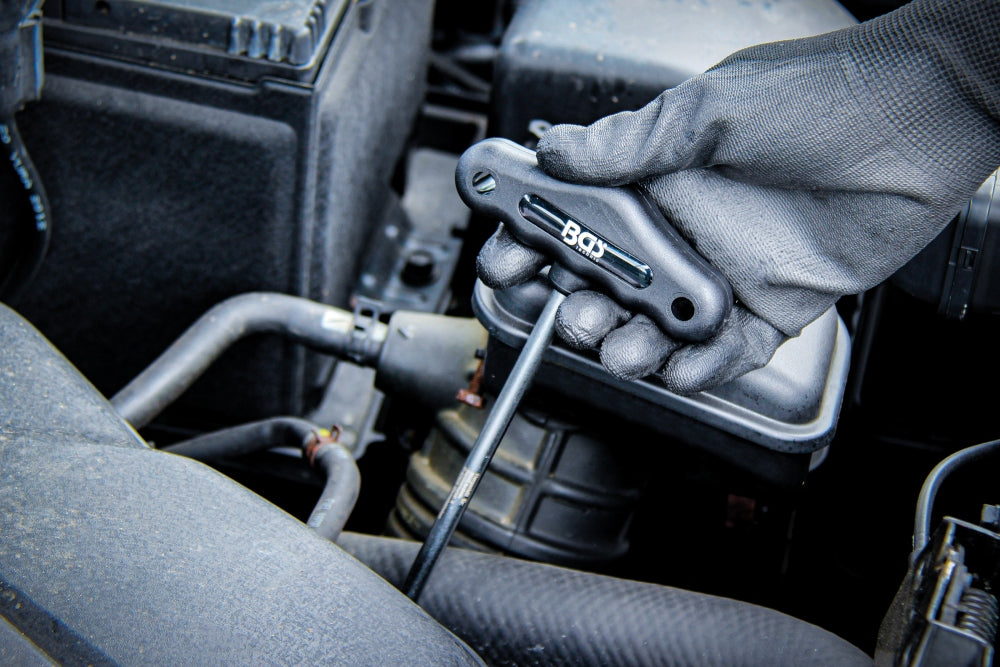 BGS 7807 Steckschlüssel mit T-Griff Sechskant Länge 230mm SW 7mm