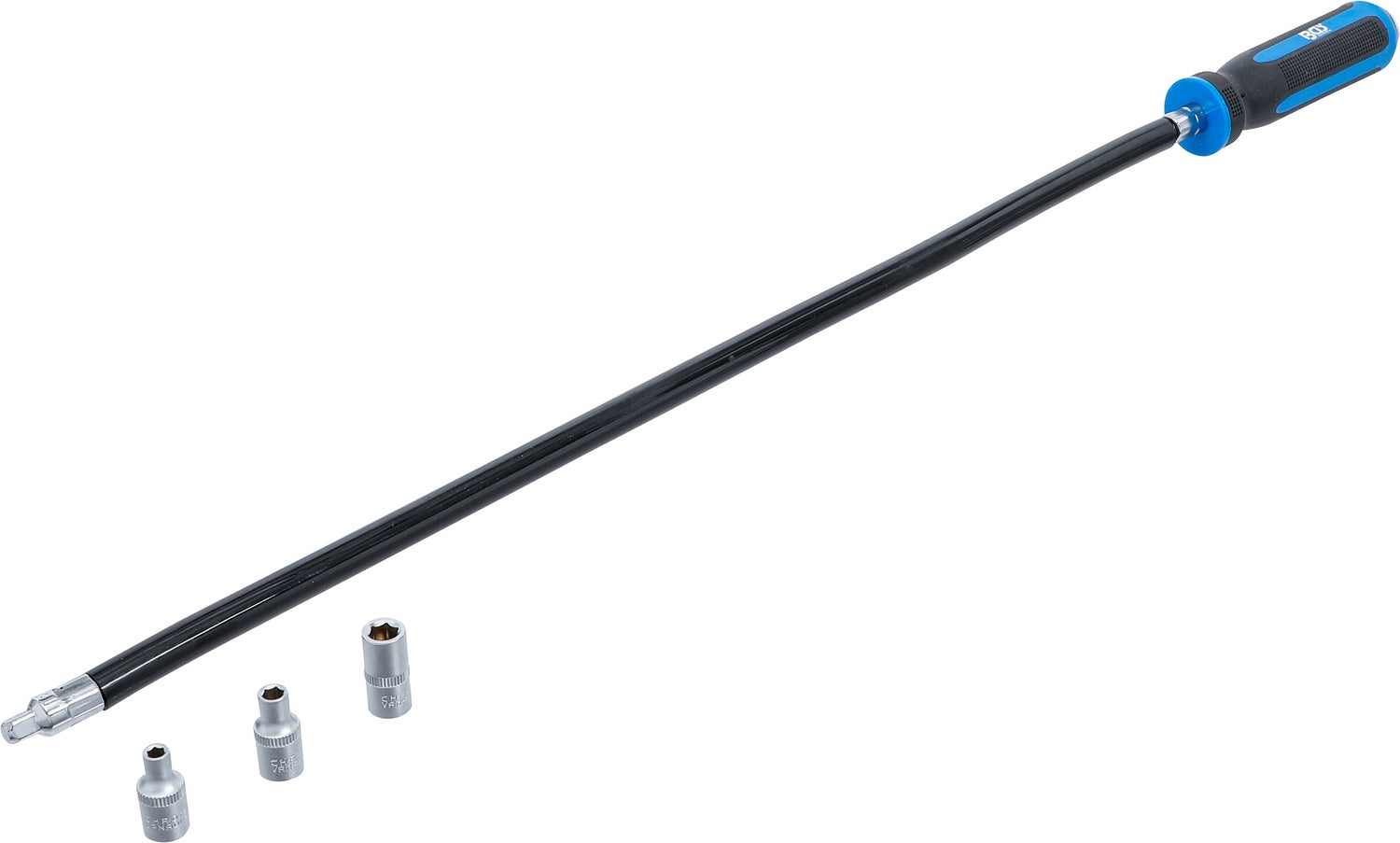 BGS 7824 Set Schraubendreher für Schlauchklemmen 6,3mm (1/4") 500mm