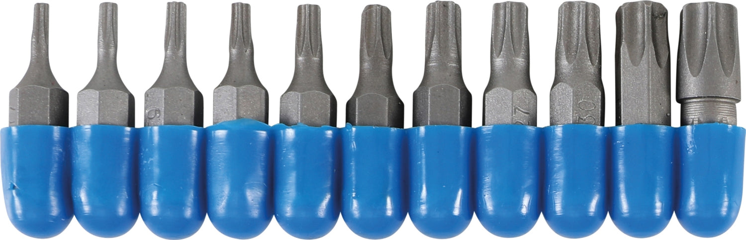 BGS 784 Satz Bits für Spezialschrauben Außensechskant 6,3mm (1/4") Abtrieb T-Profil (für Torx)