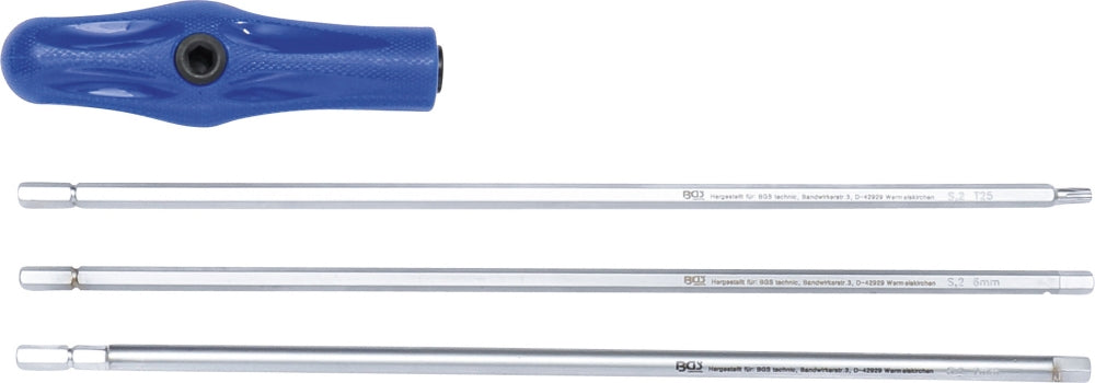 BGS 7840 Satz Spezial Schraubendreher T-Profil (für Torx) Innensechskant 4 teilig