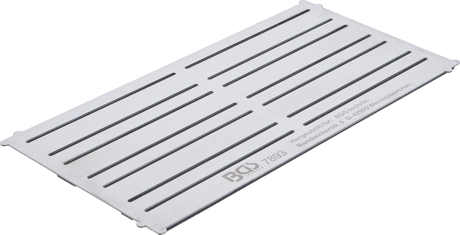 BGS 7893 Magnettafel Stahl Werkzeugablage extra flach 300 x 150mm