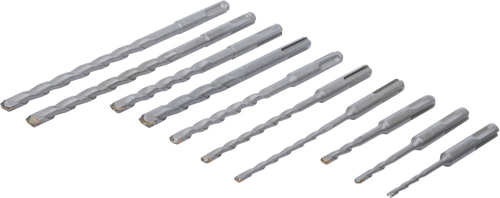 BGS 7894 Satz Hammerbohrer SDS-Schaft Hartmetallspitze 4 - 12mm