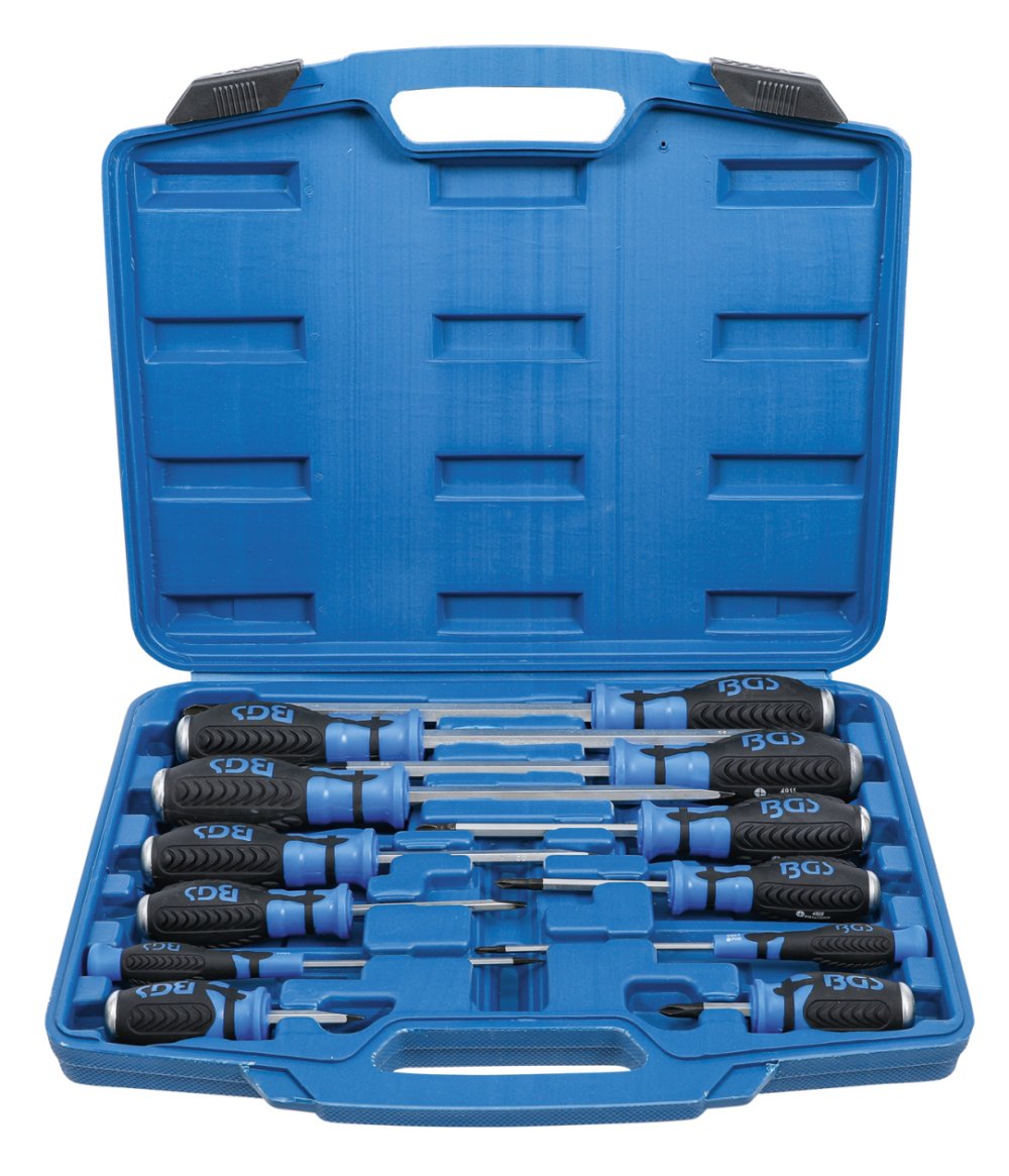 BGS 7896 Satz Schraubendreher 6,3mm (1/4") 12-teilig