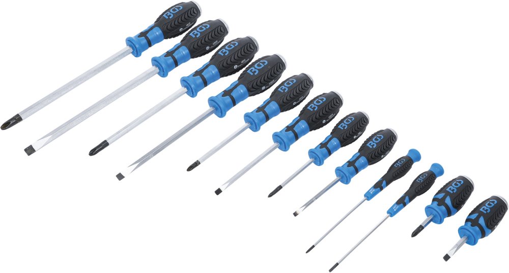 BGS 7896 Satz Schraubendreher 6,3mm (1/4") 12-teilig