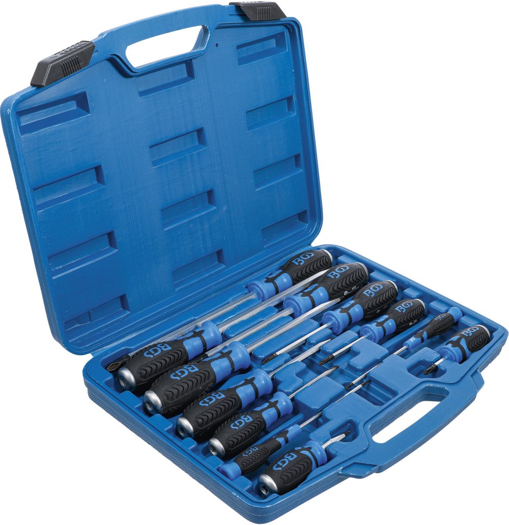BGS 7896 Satz Schraubendreher 6,3mm (1/4") 12-teilig