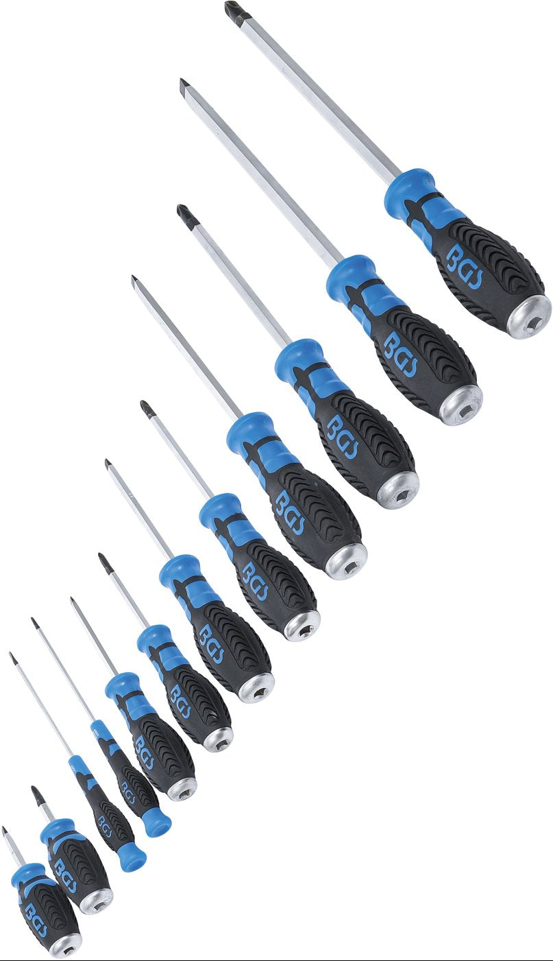 BGS 7896 Satz Schraubendreher 6,3mm (1/4") 12-teilig