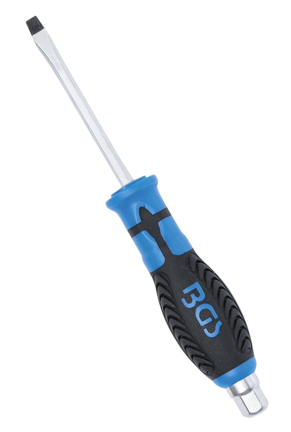 BGS 7917 Schraubendreher mit Außensechskant Abtrieb Schlitz 5mm Klingenlänge 75mm