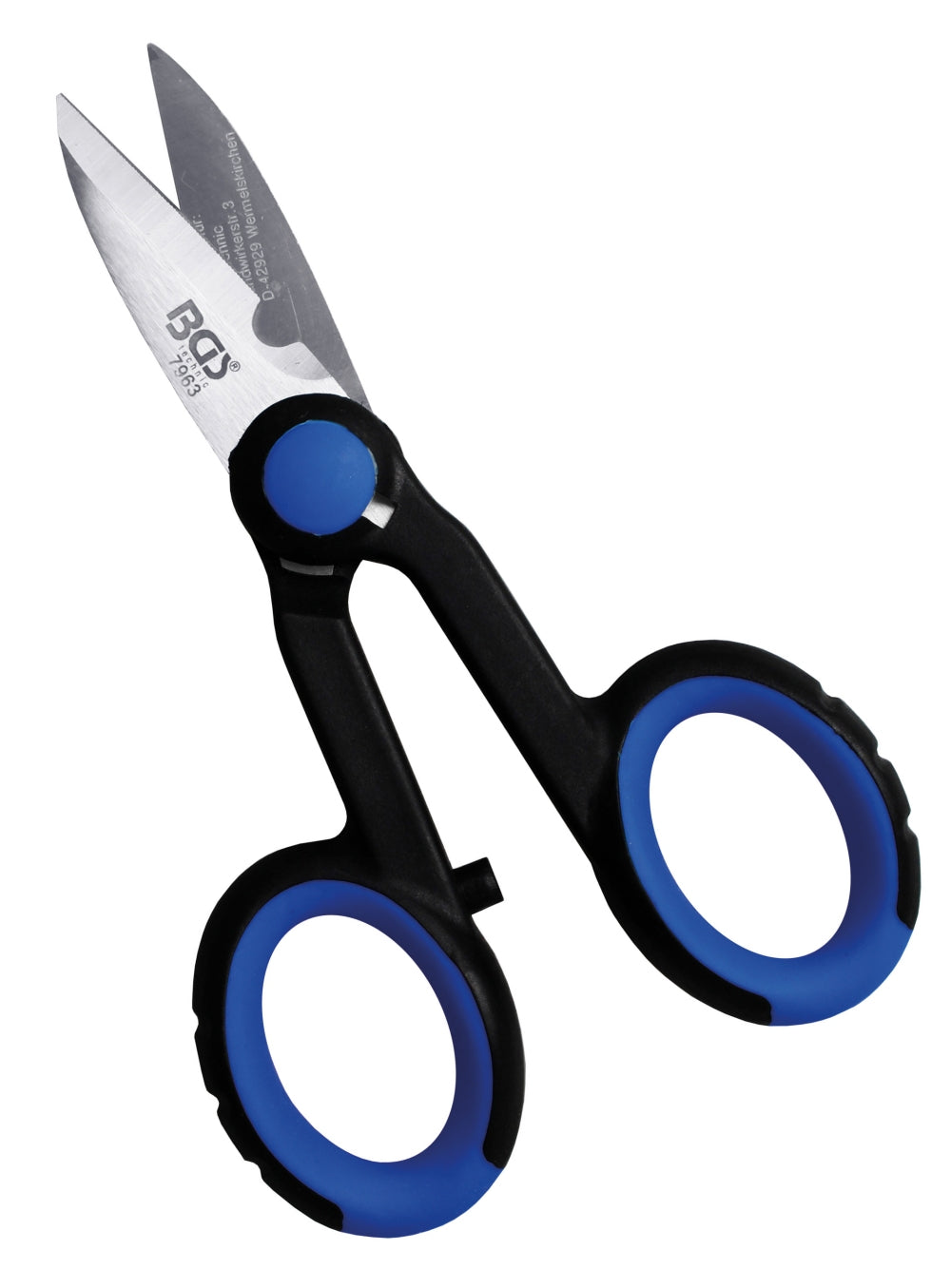 BGS 7963 INOX Elektrikerschere auch für Telefon Kabel Drähte Länge 145mm