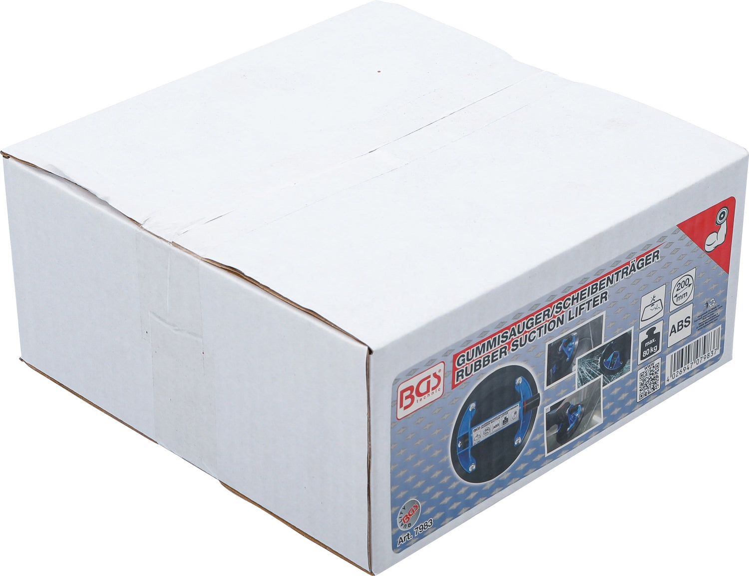 BGS 7983 Gummisauger / Scheibenträger extra stark Ø 200mm