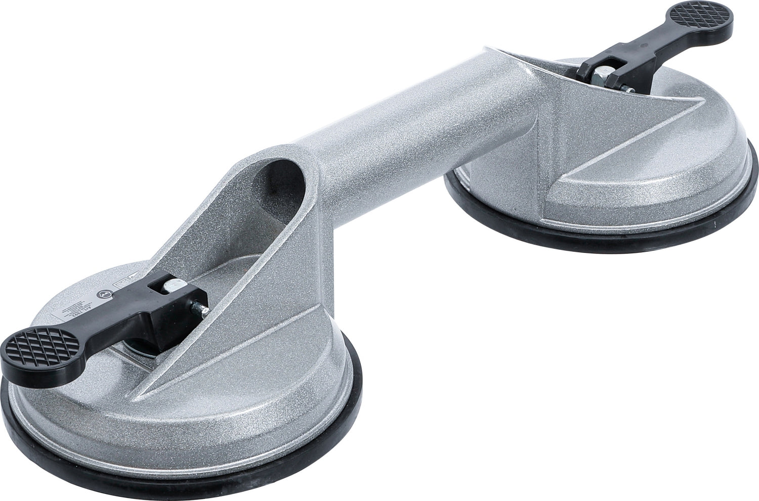 BGS 7993 Doppel Gummisauger Aluminium Tragfähigkeit 80kg Ø 115mm