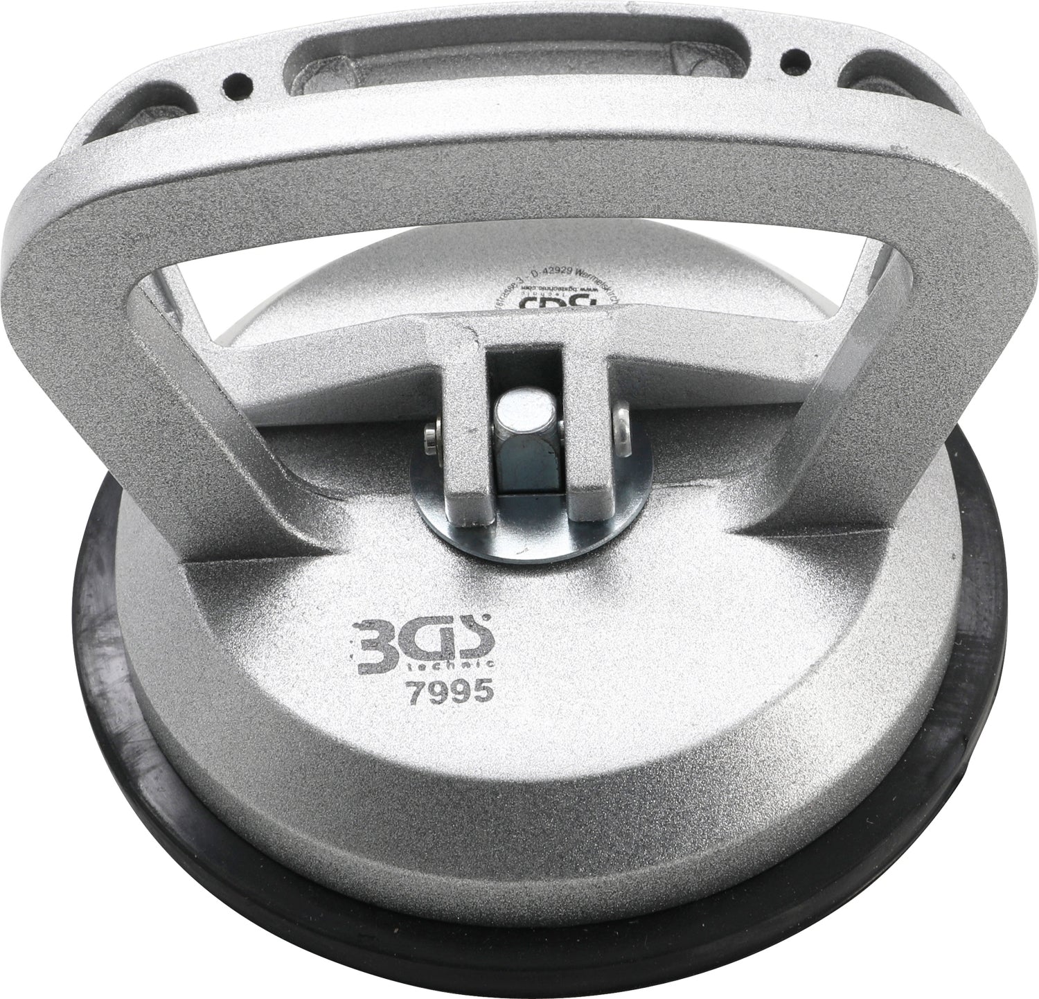 BGS 7995 Gummisauger Ganzmetall Ausführung Tragfähigkeit 45kg Ø 115mm