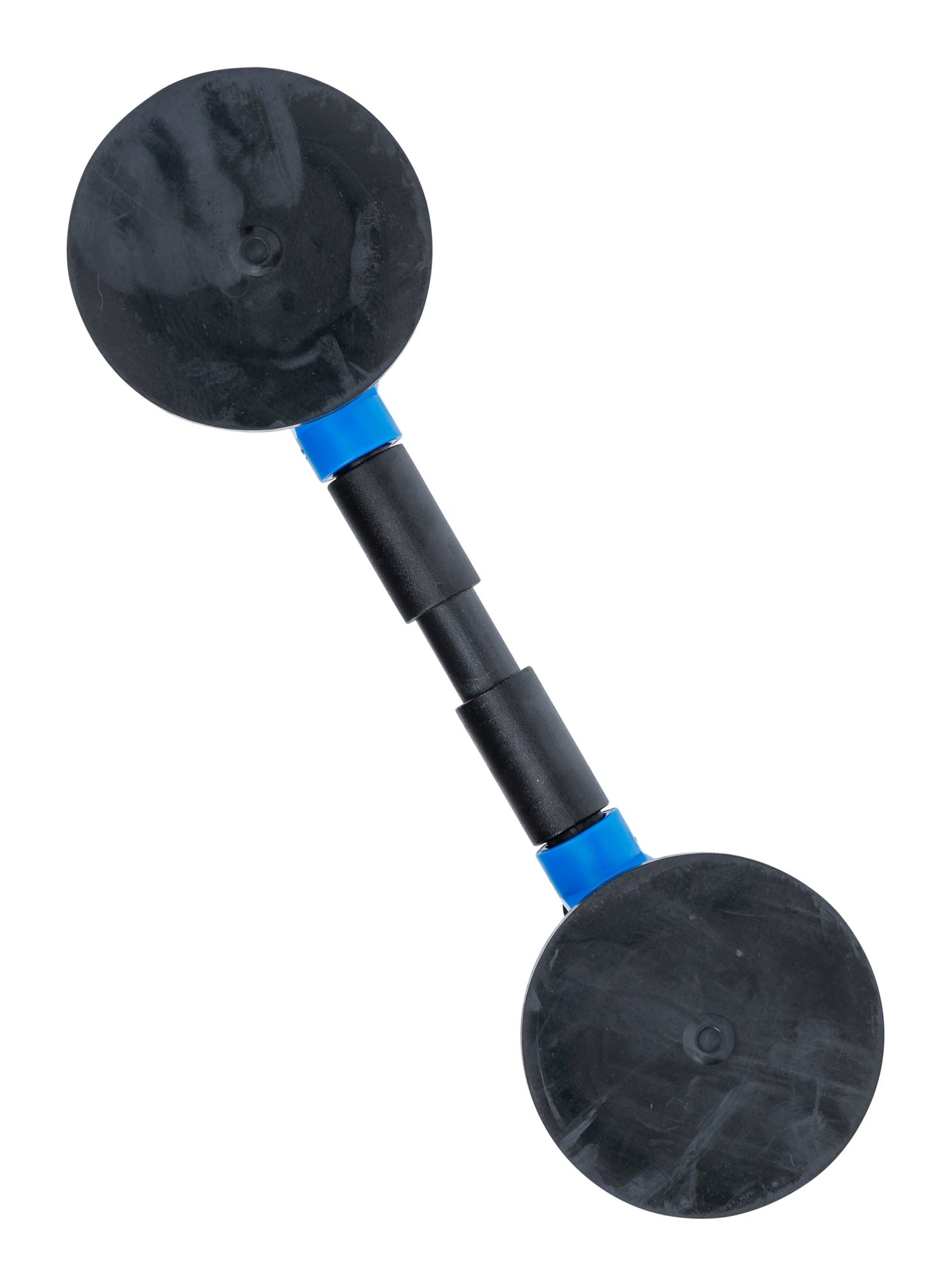 BGS 8000 Doppel Gummisauger ABS mit flexiblen Köpfen Tragfähigkeit 60kg Ø 120mm