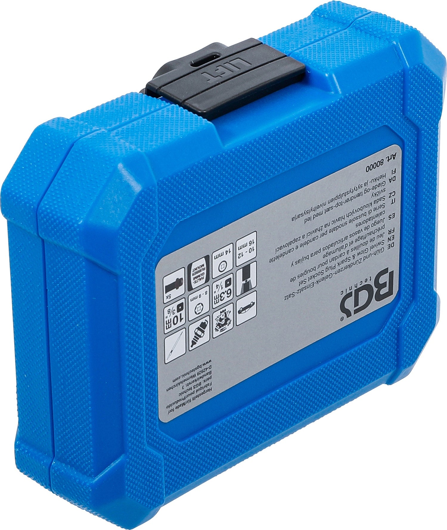 BGS 80000 Satz Glühkerzen Zündkerzen Gelenk Einsatz Antrieb Innenvierkant 6,3mm (1/4") 10mm (3/8") SW 8 -16mm