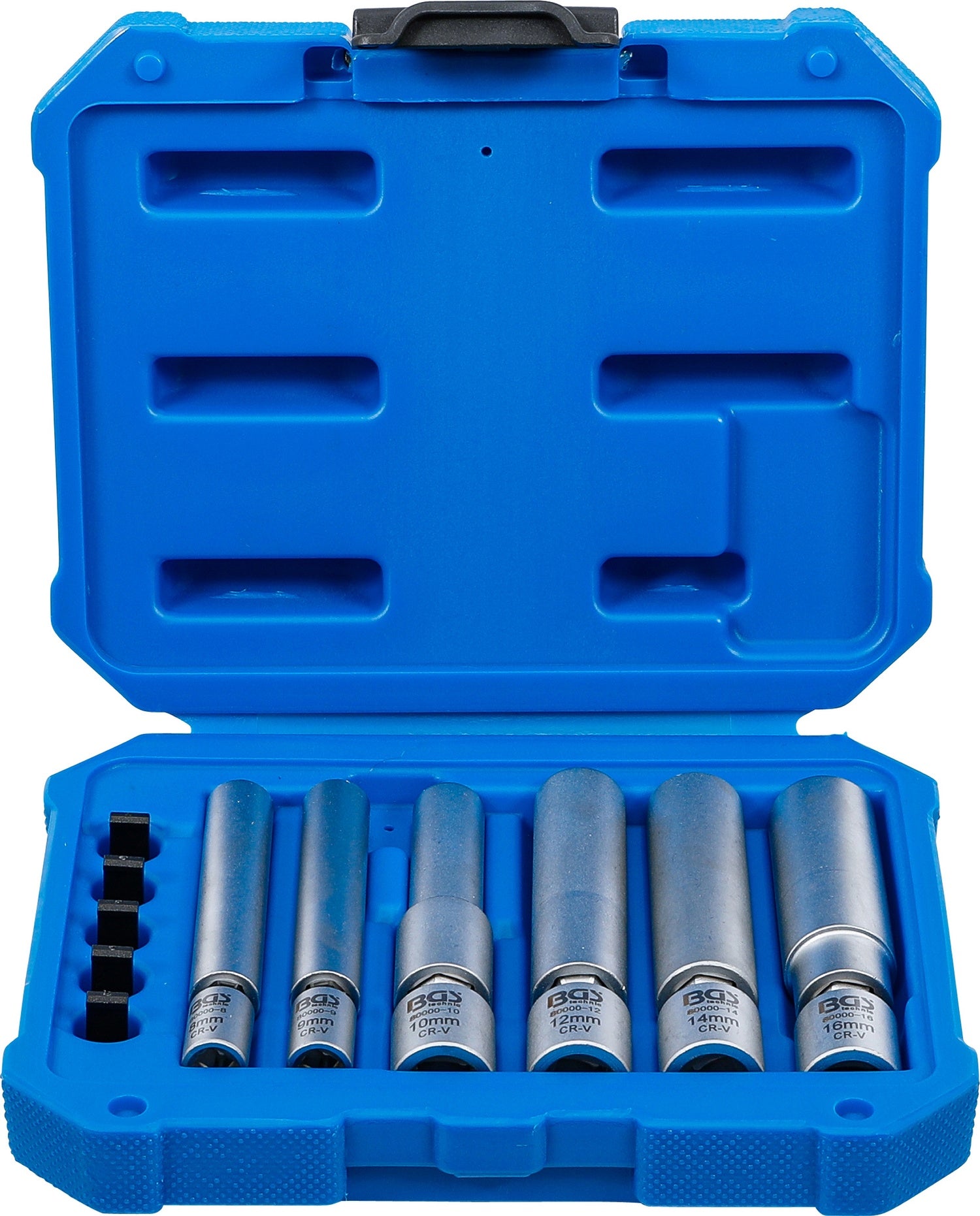 BGS 80000 Satz Glühkerzen Zündkerzen Gelenk Einsatz Antrieb Innenvierkant 6,3mm (1/4") 10mm (3/8") SW 8 -16mm