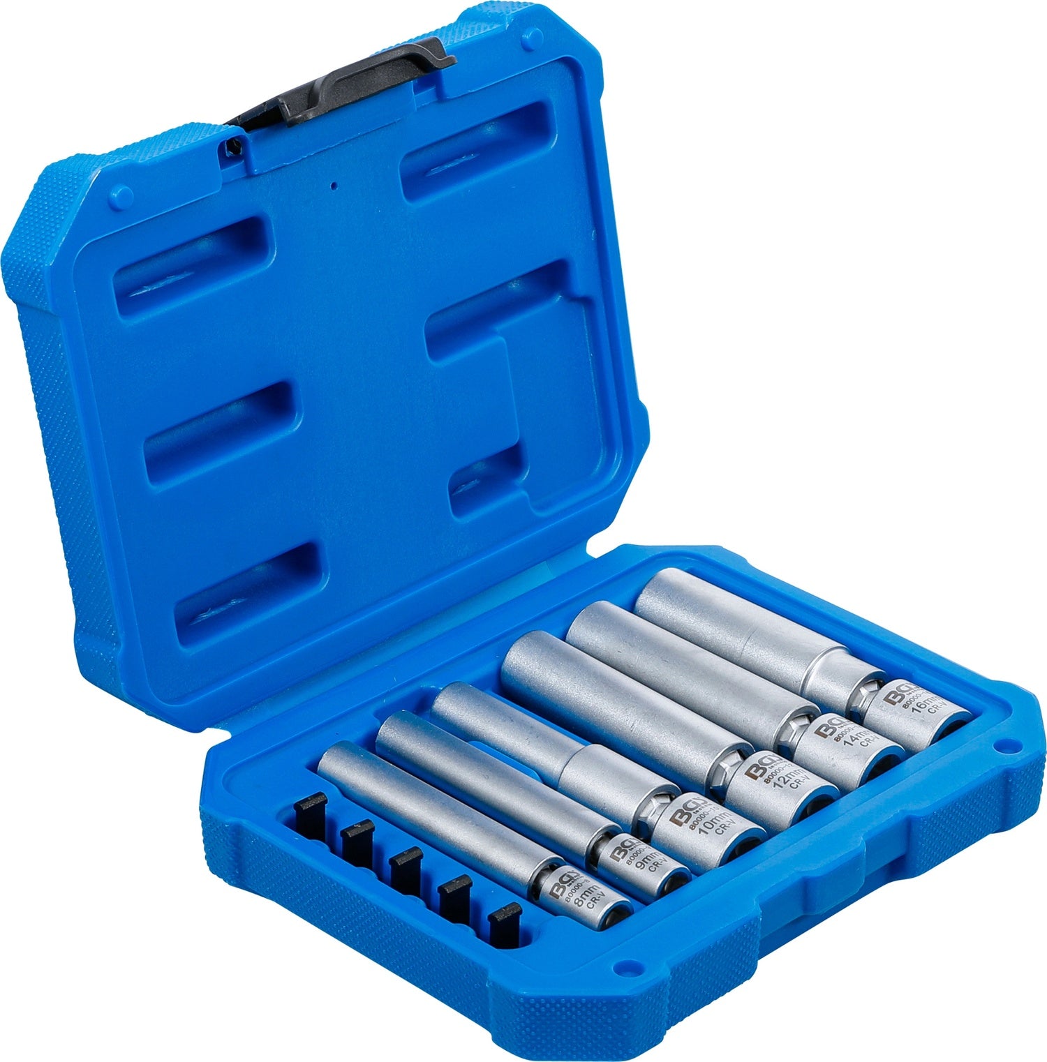 BGS 80000 Satz Glühkerzen Zündkerzen Gelenk Einsatz Antrieb Innenvierkant 6,3mm (1/4") 10mm (3/8") SW 8 -16mm