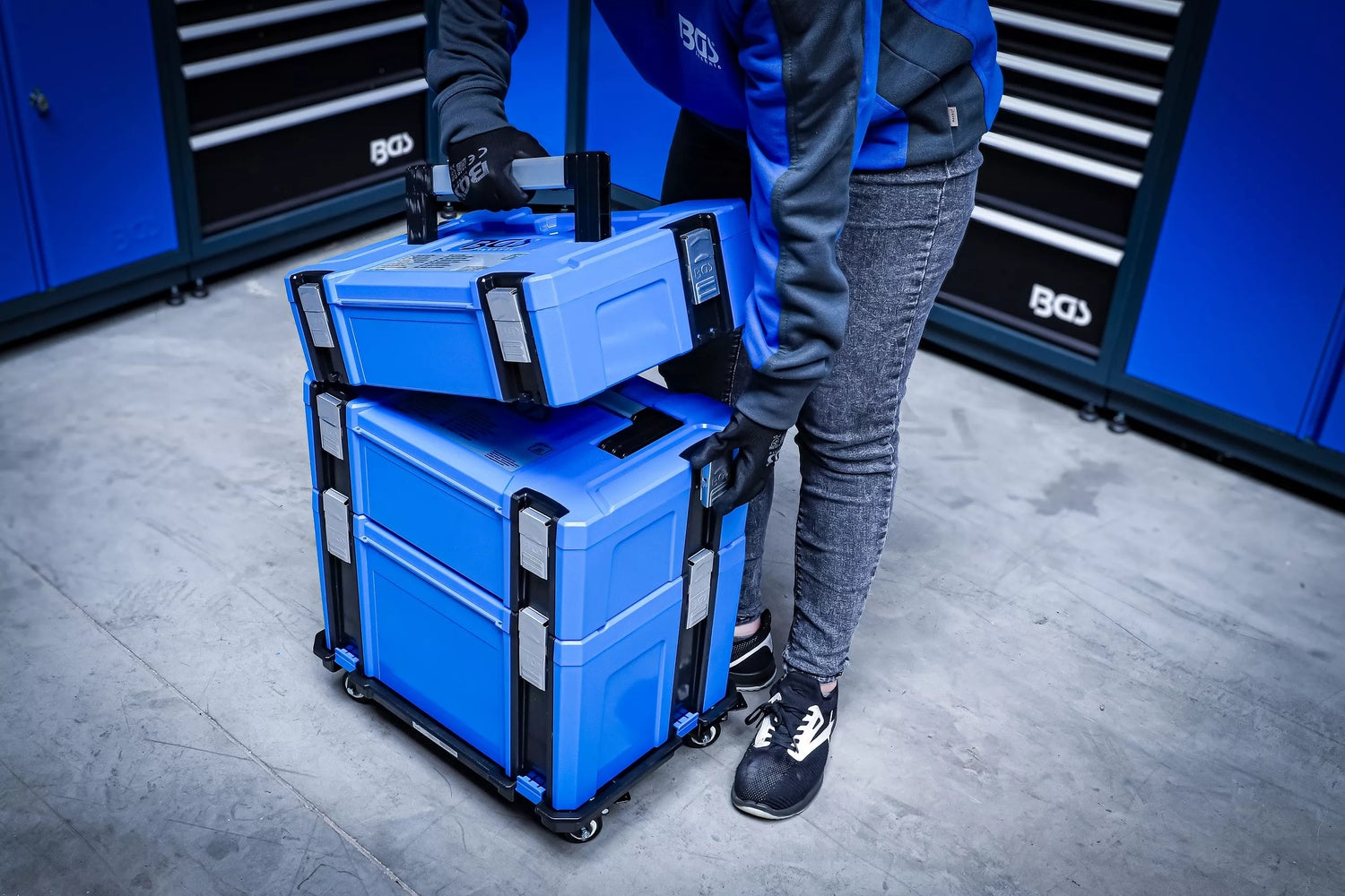 BGS 80012 Systemkoffer Größe L System Koffer Leerkoffer