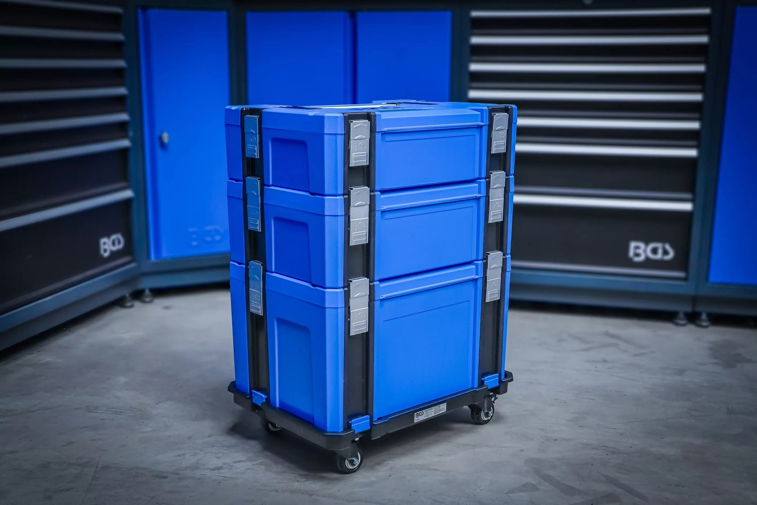 BGS 80014 Rollbrett für alle Systemkoffer Zubehör Systemkofferrollbrett