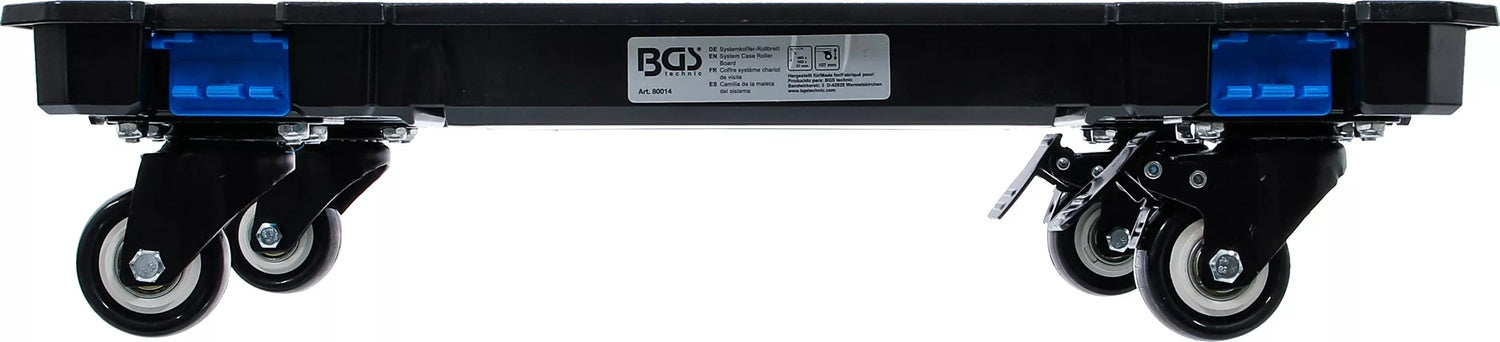 BGS 80014 Rollbrett für alle Systemkoffer Zubehör Systemkofferrollbrett