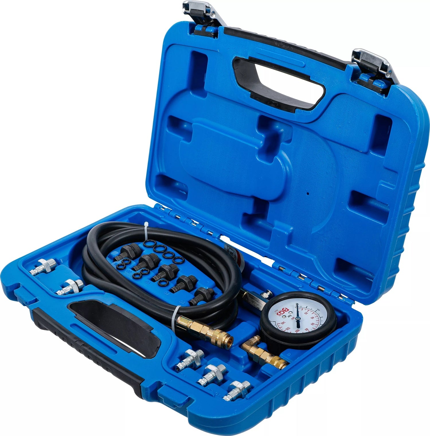 BGS 8007 Satz Öldrucktester 0 - 10 bar mit Adaptern im Koffer