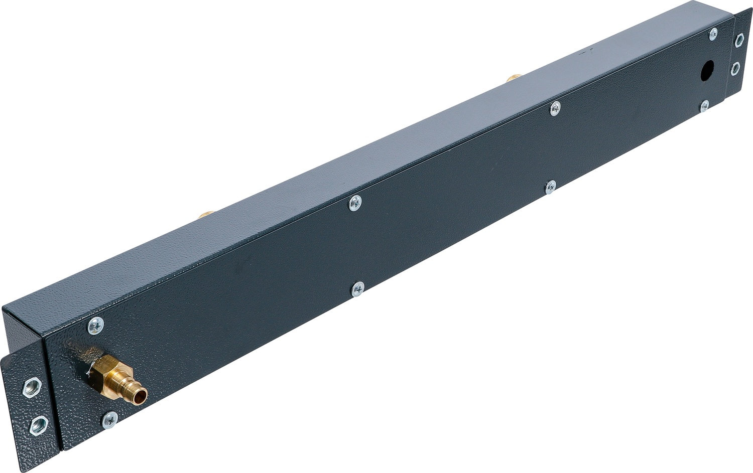 BGS DIY 80191 Druckluft Anschlussleiste 2-fach für Schrankwand System